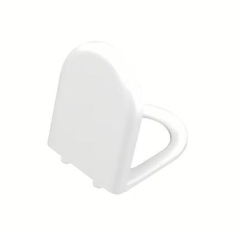 Bílé WC sedátko VitrA S50 se SoftClose a EasyLock v zaobleném designu
