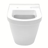 Bílé závěsné WC VitrA S50 s viditelným bočním uchycením