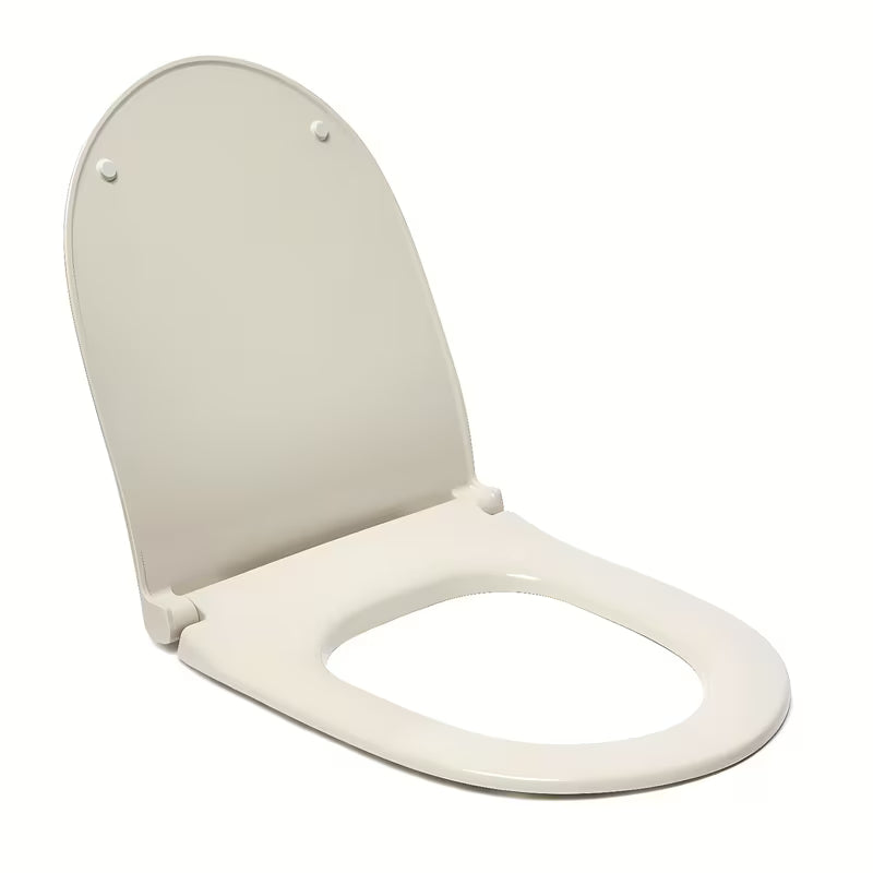 Matné WC sedátko Vitra Sento SoftClose v odstínu taupe s kovovými panty