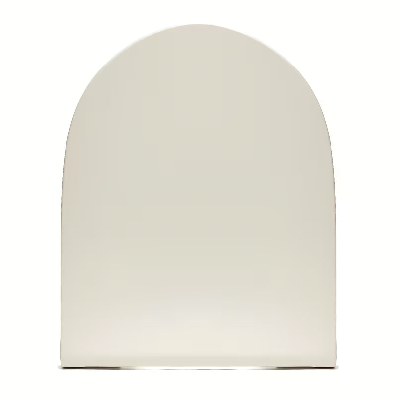 Matné WC sedátko Vitra Sento SoftClose v odstínu taupe s kovovými panty