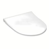 Bílé WC sedátko Vitra Sento z duroplastu se slim designem a technologií SoftClose