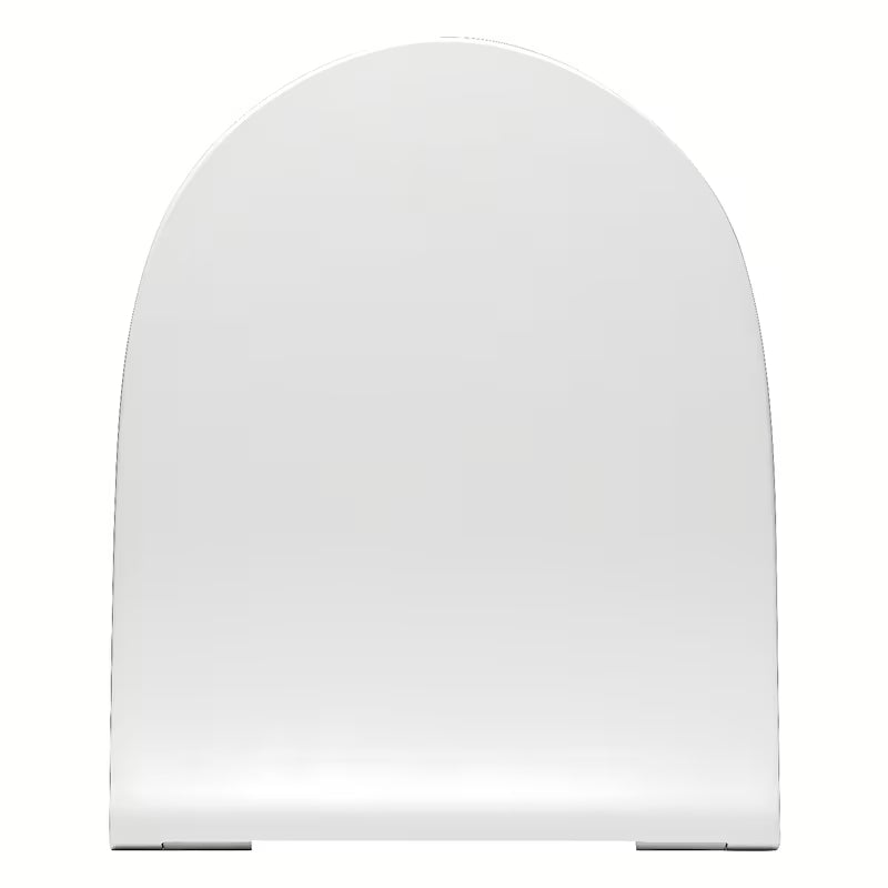 Bílé WC sedátko Vitra Sento z duroplastu se slim designem a technologií SoftClose