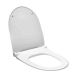 Bílé duroplastové WC sedátko Vitra Sento se SoftClose a rychlým sejmutím Quick Release