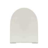 Bílé duroplastové WC sedátko Vitra Sento se SoftClose a rychlým sejmutím Quick Release