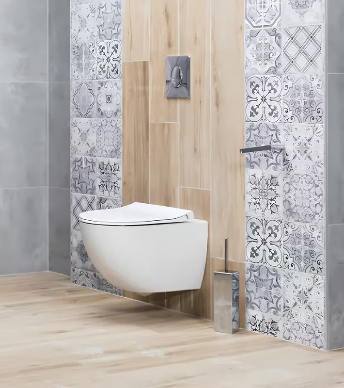 Závěsné WC VitrA Shift v bílé barvě s bidetovací tryskou bez splachovacího okruhu