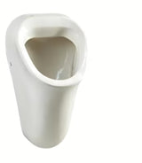 Bílý urinál VitrA se senzorem a automatickým splachováním Sanela