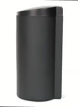 Černý bezkontaktní dávkovač mýdla Weltservis Donner Round Gel pro gelové mýdlo a dezinfekci