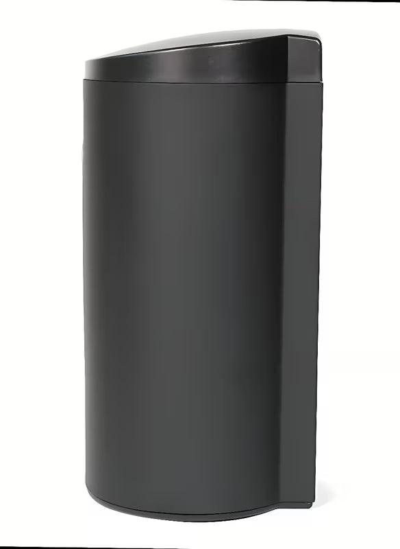 Černý bezkontaktní dávkovač mýdla Weltservis Donner Round Gel pro gelové mýdlo a dezinfekci