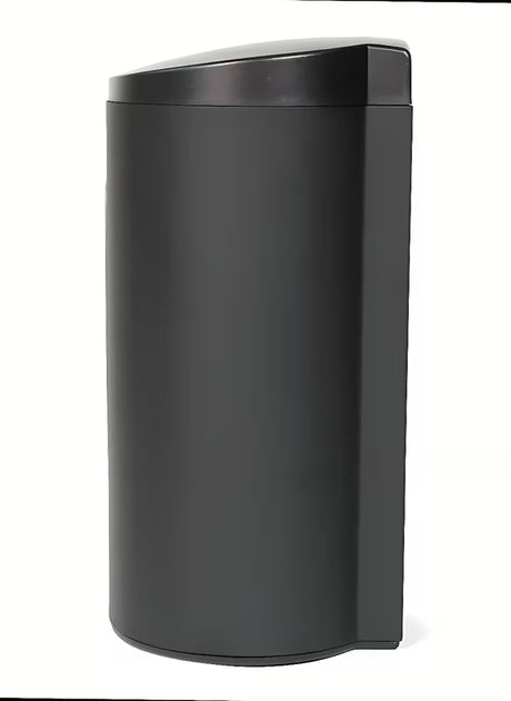 Černý bezkontaktní dávkovač mýdla Weltservis Donner Round Gel pro gelové mýdlo a dezinfekci